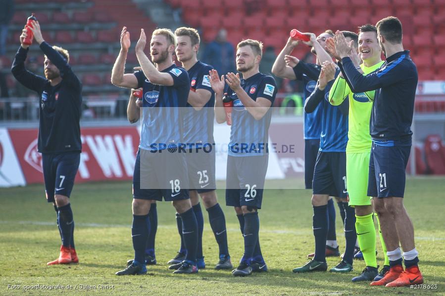 11.02.2017, Dallenberg, flyeralarm Arena, Fussball, 2. Bundesliga, 1. FC Heidenheim 1846, FC Würzburger Kickers - Bild-ID: 2178623 11.02.2017, Dallenberg, flyeralarm Arena, Fussball, 2. Bundesliga, 1. FC Heidenheim 1846, FC Würzburger Kickers - Bild-ID: 2178623