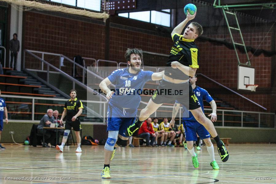 Andreas Obert, Paul Schneider, 18.02.2017, Handball, TSV Mellrichstadt, TSV Karlstadt - Bild-ID: 2178770