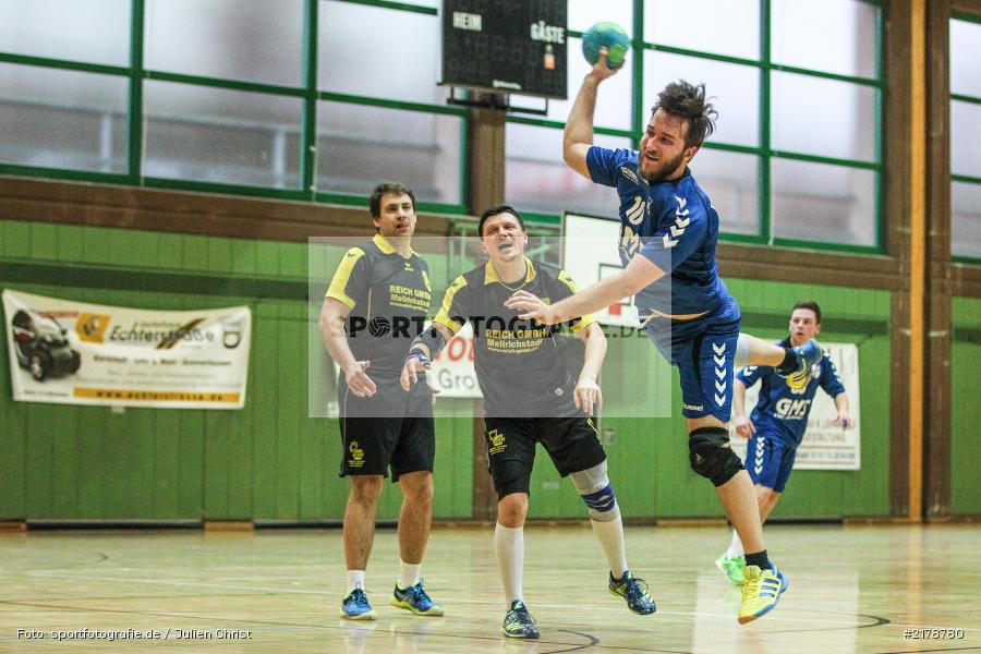 Andreas Obert, 18.02.2017, Handball, TSV Mellrichstadt, TSV Karlstadt - Bild-ID: 2178780