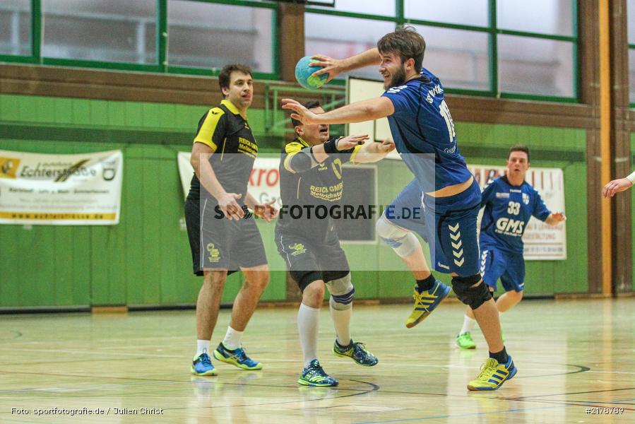 Andreas Obert, 18.02.2017, Handball, TSV Mellrichstadt, TSV Karlstadt - Bild-ID: 2178789