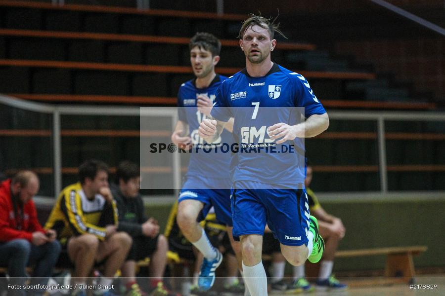 Fabian Heun, 18.02.2017, Handball, TSV Mellrichstadt, TSV Karlstadt - Bild-ID: 2178829