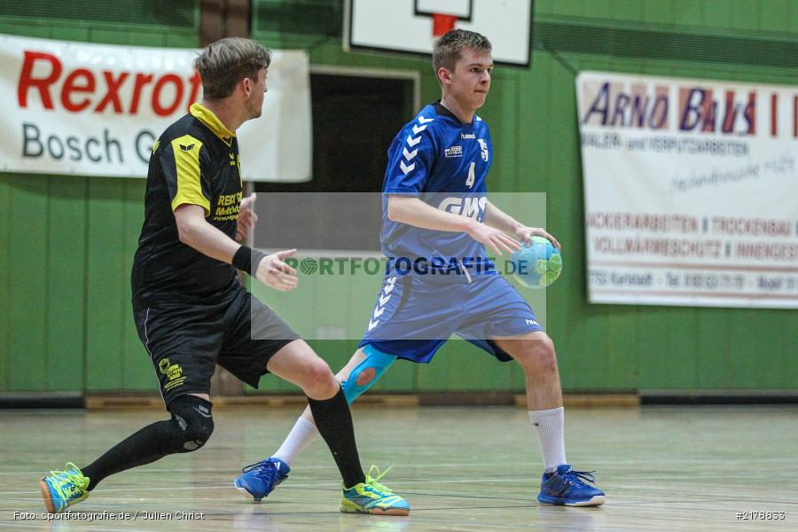 Adrian Schwab, 18.02.2017, Handball, TSV Mellrichstadt, TSV Karlstadt - Bild-ID: 2178833