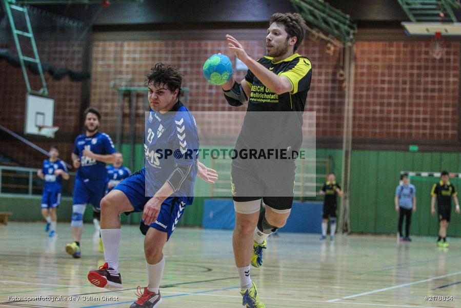Sebastian Gith, Sebastian Heun, 18.02.2017, Handball, TSV Mellrichstadt, TSV Karlstadt - Bild-ID: 2178834