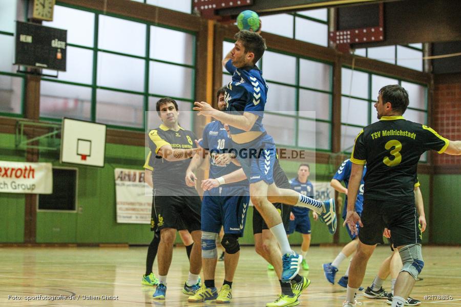 Sebastian Schmid, 18.02.2017, Handball, TSV Mellrichstadt, TSV Karlstadt - Bild-ID: 2178836