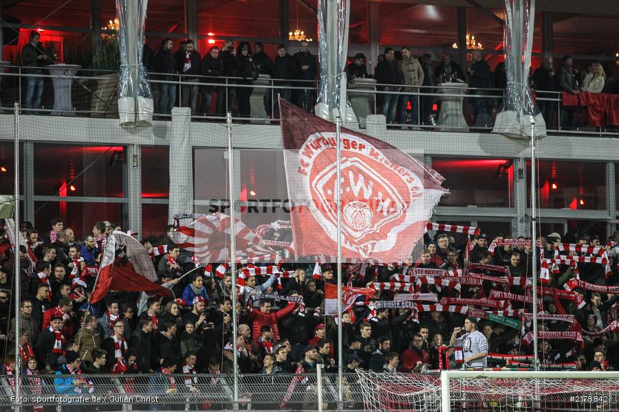 1907, FWK, 24.02.2017, Dallenberg, flyeralarm Arena, Fussball, 2. Bundesliga, SpVgg Greuther Fürth, FC Würzburger Kickers - Bild-ID: 2178842