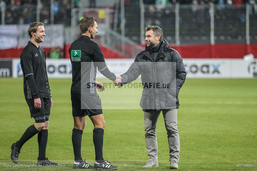 Florian Heft, Bernd Hollerbach, 24.02.2017, Dallenberg, flyeralarm Arena, Fussball, 2. Bundesliga, SpVgg Greuther Fürth, FC Würzburger Kickers - Bild-ID: 2178845