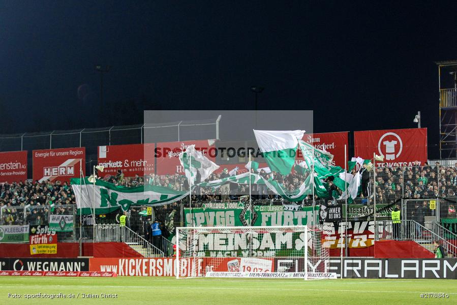 24.02.2017, Dallenberg, flyeralarm Arena, Fussball, 2. Bundesliga, SpVgg Greuther Fürth, FC Würzburger Kickers - Bild-ID: 2178846