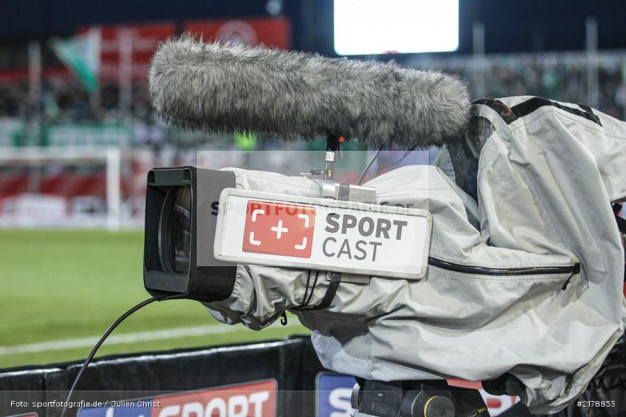 TV Kamera, HD-Kamera, Sportcast, 24.02.2017, Dallenberg, flyeralarm Arena, Fussball, 2. Bundesliga, SpVgg Greuther Fürth, FC Würzburger Kickers - Bild-ID: 2178853
