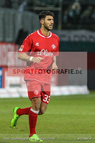Elia Soriano, 24.02.2017, Dallenberg, flyeralarm Arena, Fussball, 2. Bundesliga, SpVgg Greuther Fürth, FC Würzburger Kickers - Bild-ID: 2178876