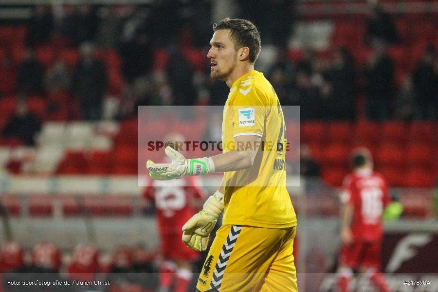 Balázs Megyeri, 24.02.2017, Dallenberg, flyeralarm Arena, Fussball, 2. Bundesliga, SpVgg Greuther Fürth, FC Würzburger Kickers - Bild-ID: 2178904