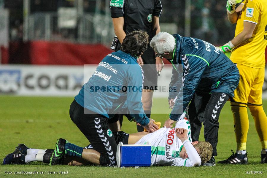 Johannes van den Bergh, 24.02.2017, Dallenberg, flyeralarm Arena, Fussball, 2. Bundesliga, SpVgg Greuther Fürth, FC Würzburger Kickers - Bild-ID: 2178938
