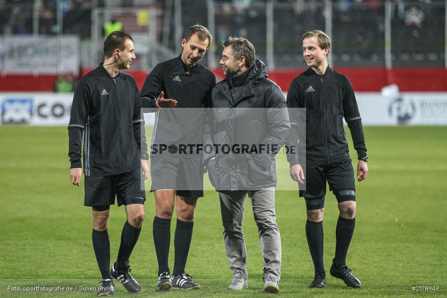 Bernd Hollerbach, Florian Heft, 24.02.2017, Dallenberg, flyeralarm Arena, Fussball, 2. Bundesliga, SpVgg Greuther Fürth, FC Würzburger Kickers - Bild-ID: 2178949