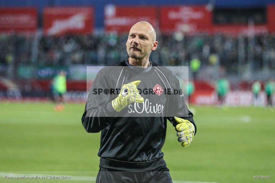 Robert Wulnikowski, 24.02.2017, Dallenberg, flyeralarm Arena, Fussball, 2. Bundesliga, SpVgg Greuther Fürth, FC Würzburger Kickers - Bild-ID: 2178953