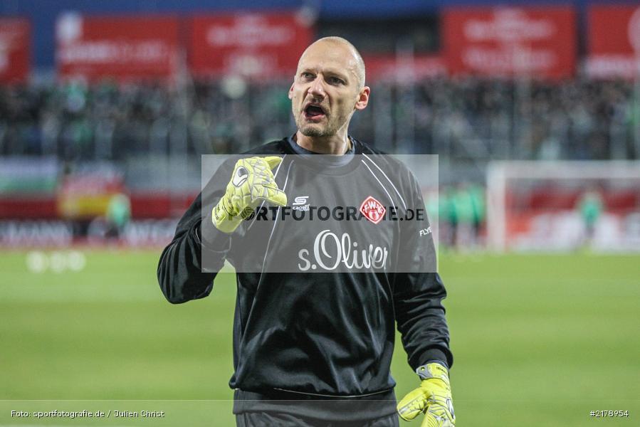 Robert Wulnikowski, 24.02.2017, Dallenberg, flyeralarm Arena, Fussball, 2. Bundesliga, SpVgg Greuther Fürth, FC Würzburger Kickers - Bild-ID: 2178954