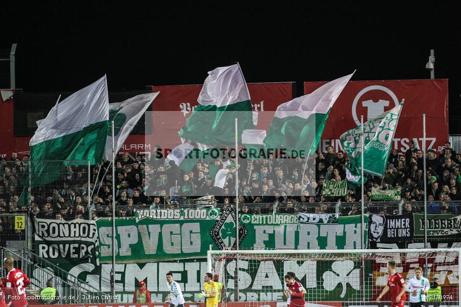 Ronhof Rovers, Horidos 1000, 24.02.2017, Dallenberg, flyeralarm Arena, Fussball, 2. Bundesliga, SpVgg Greuther Fürth, FC Würzburger Kickers - Bild-ID: 2178974