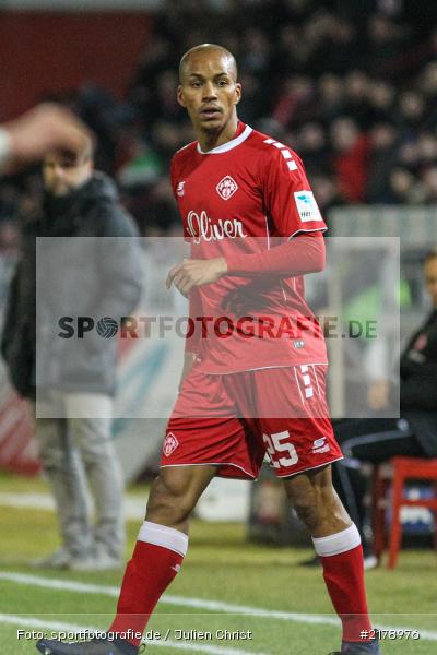 David Pisot, 24.02.2017, Dallenberg, flyeralarm Arena, Fussball, 2. Bundesliga, SpVgg Greuther Fürth, FC Würzburger Kickers - Bild-ID: 2178976