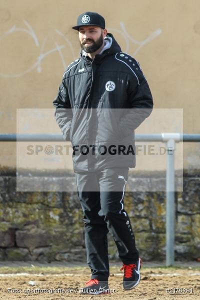 Alexander Grau, 25.02.2017, Landesliga Nord, Fussball, 1. FC Lichtenfels, TSV Karlburg - Bild-ID: 2178981