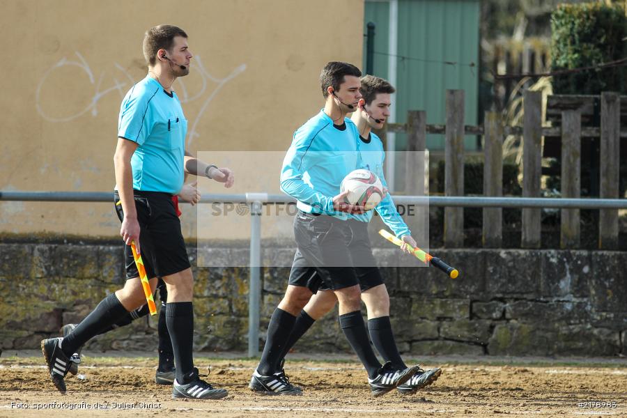 Konstantin Willacker, Tobias Fritz, Steffen Ehwald, 25.02.2017, Landesliga Nord, Fussball, 1. FC Lichtenfels, TSV Karlburg - Bild-ID: 2178983