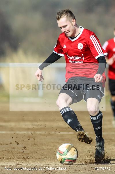 Daniel Oppel, 25.02.2017, Landesliga Nord, Fussball, 1. FC Lichtenfels, TSV Karlburg - Bild-ID: 2178992