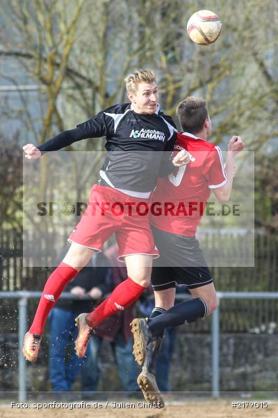 Lukasz Jankowiak, Marco Schiebel, 25.02.2017, Landesliga Nord, Fussball, 1. FC Lichtenfels, TSV Karlburg - Bild-ID: 2179015