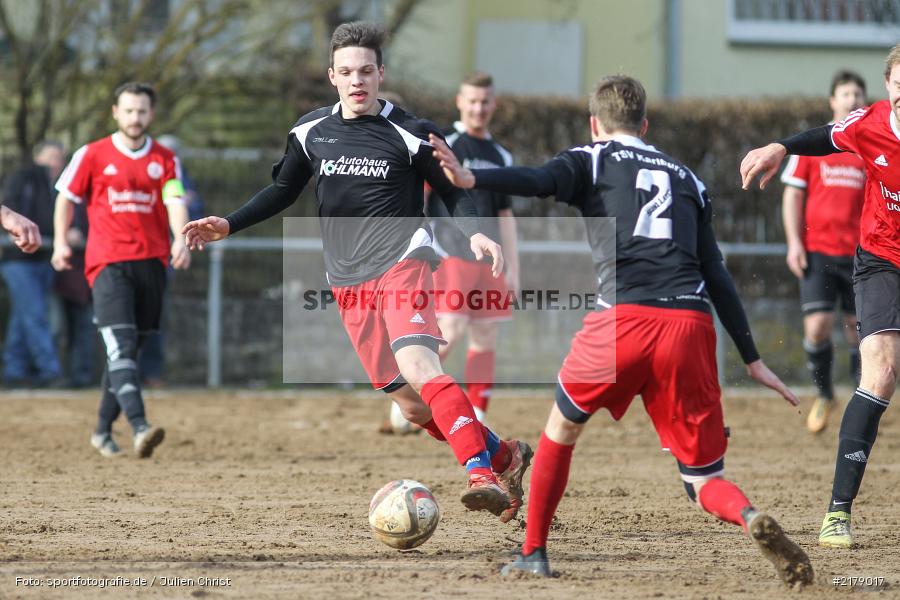 Marcel Frank, 25.02.2017, Landesliga Nord, Fussball, 1. FC Lichtenfels, TSV Karlburg - Bild-ID: 2179017