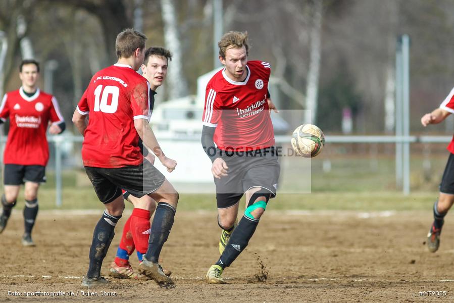 Steffen Hönninger, 25.02.2017, Landesliga Nord, Fussball, 1. FC Lichtenfels, TSV Karlburg - Bild-ID: 2179035