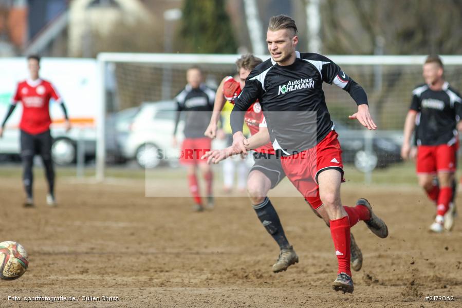 Marvin Schramm, 25.02.2017, Landesliga Nord, Fussball, 1. FC Lichtenfels, TSV Karlburg - Bild-ID: 2179062 Marvin Schramm, 25.02.2017, Landesliga Nord, Fussball, 1. FC Lichtenfels, TSV Karlburg - Bild-ID: 2179062