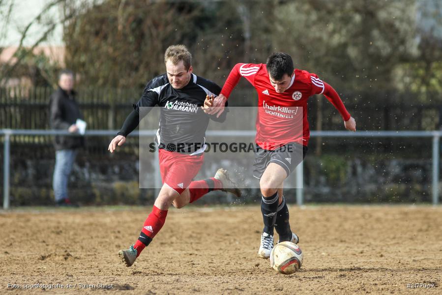 Stefan Dietz, Steffen Lehofer, 25.02.2017, Landesliga Nord, Fussball, 1. FC Lichtenfels, TSV Karlburg - Bild-ID: 2179069 Stefan Dietz, Steffen Lehofer, 25.02.2017, Landesliga Nord, Fussball, 1. FC Lichtenfels, TSV Karlburg - Bild-ID: 2179069