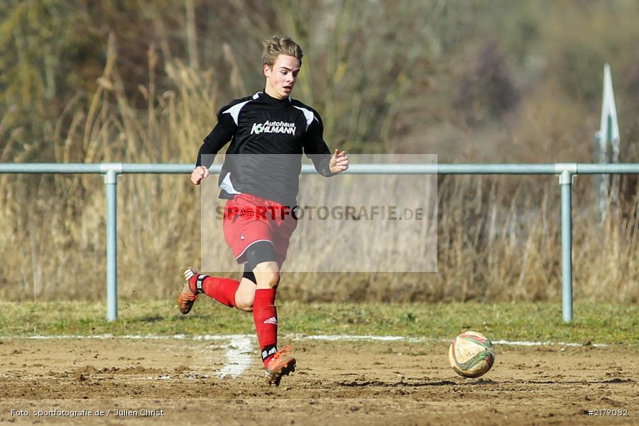 Dominik Bathon, 25.02.2017, Landesliga Nord, Fussball, 1. FC Lichtenfels, TSV Karlburg - Bild-ID: 2179082