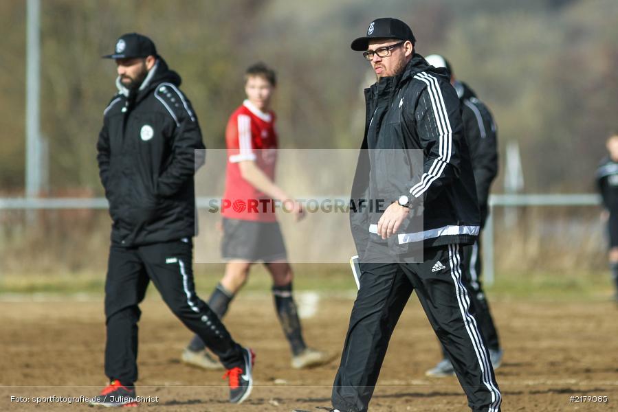 Marco Scheder, Alexander Grau, 25.02.2017, Landesliga Nord, Fussball, 1. FC Lichtenfels, TSV Karlburg - Bild-ID: 2179085