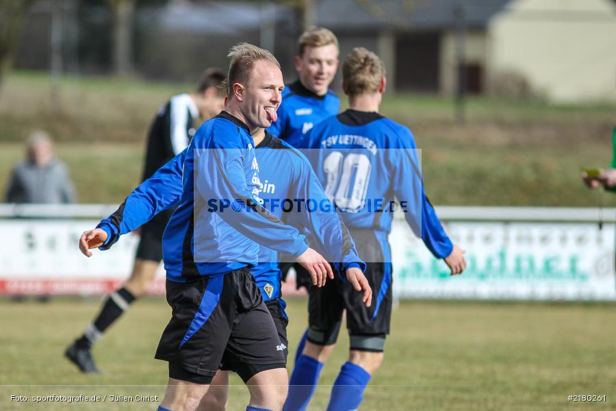 Lukas Weimer, TSV Uettingen, TSV Retzbach, Kreisliga Würzburg, 05.03.2017 - Bild-ID: 2180261