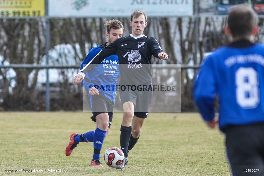Sebastian Pröstler, Sebastian Huller, TSV Uettingen, TSV Retzbach, Kreisliga Würzburg, 05.03.2017 - Bild-ID: 2180277