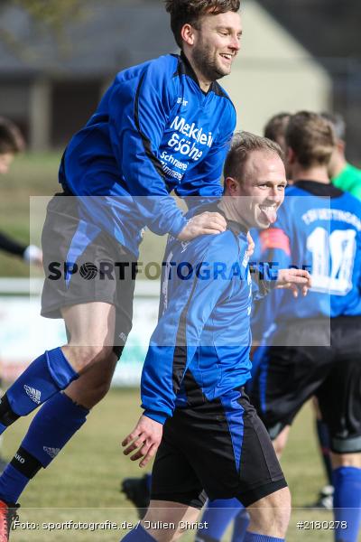 Lukas Weimer, Sebastian Huller, TSV Uettingen, TSV Retzbach, Kreisliga Würzburg, 05.03.2017 - Bild-ID: 2180278