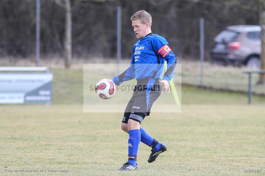 Manuel Scheller, TSV Uettingen, TSV Retzbach, Kreisliga Würzburg, 05.03.2017 - Bild-ID: 2180283