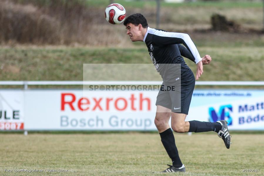 Nicolai Zull, TSV Uettingen, TSV Retzbach, Kreisliga Würzburg, 05.03.2017 - Bild-ID: 2180287