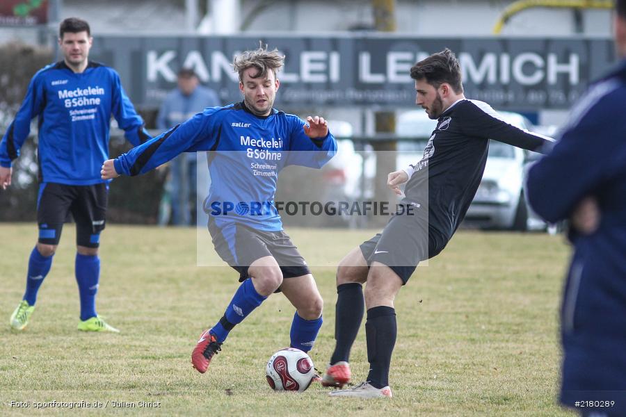 Sebastian Huller, Lorenz Liebler, TSV Uettingen, TSV Retzbach, Kreisliga Würzburg, 05.03.2017 - Bild-ID: 2180289