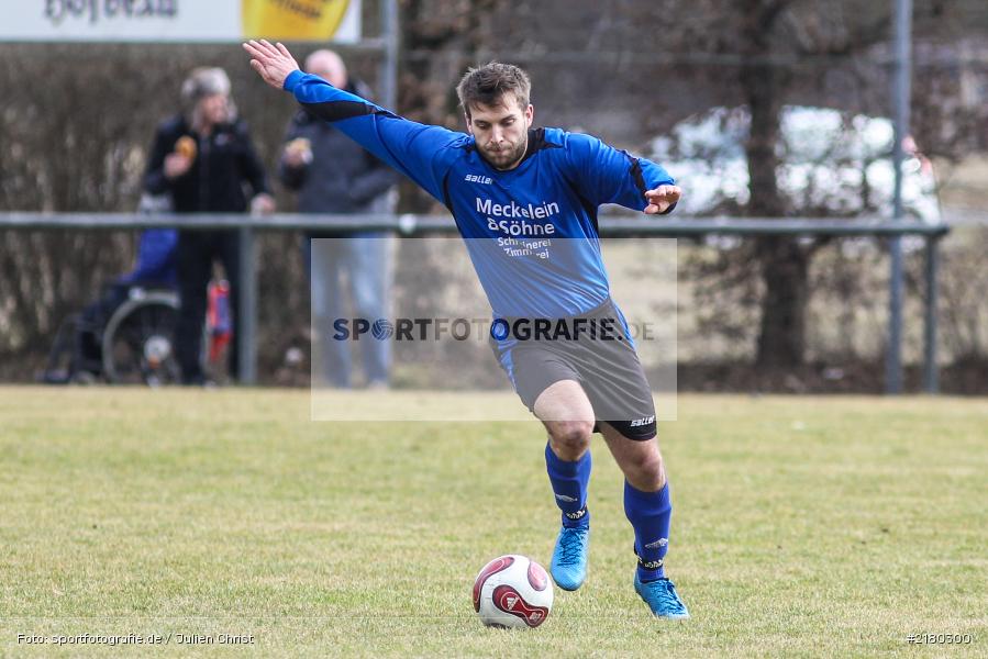 Ulli Bieber, TSV Uettingen, TSV Retzbach, Kreisliga Würzburg, 05.03.2017 - Bild-ID: 2180300