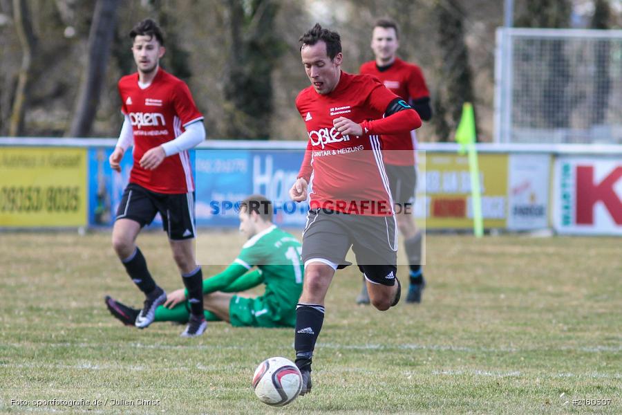 Patrick Brenneis, SG Buchbrunn-Mainstockheim, FV Karlstadt, Bezirksliga Unterfranken, 05.03.2017 - Bild-ID: 2180307