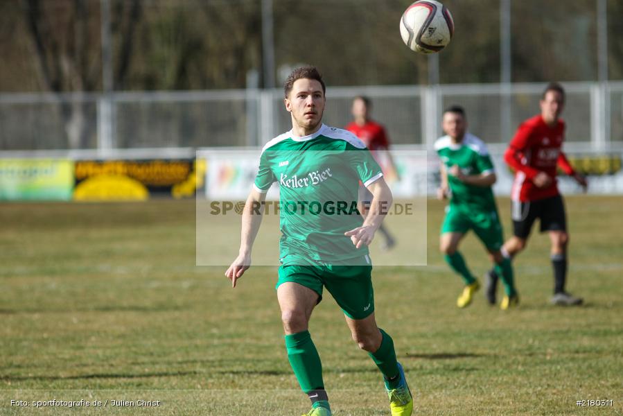 Felix Walter, SG Buchbrunn-Mainstockheim, FV Karlstadt, Bezirksliga Unterfranken, 05.03.2017 - Bild-ID: 2180311