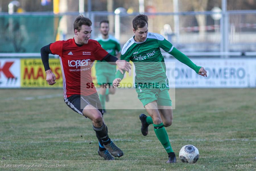 Michael Winkler, Ralf Weidenbach, SG Buchbrunn-Mainstockheim, FV Karlstadt, Bezirksliga Unterfranken, 05.03.2017 - Bild-ID: 2180338