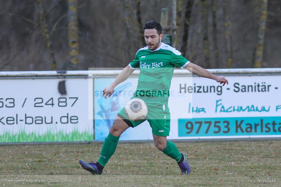 Abdurrahman Marangoz, SG Buchbrunn-Mainstockheim, FV Karlstadt, Bezirksliga Unterfranken, 05.03.2017 - Bild-ID: 2180339