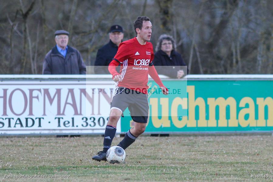 Patrick Brenneis, SG Buchbrunn-Mainstockheim, FV Karlstadt, Bezirksliga Unterfranken, 05.03.2017 - Bild-ID: 2180340