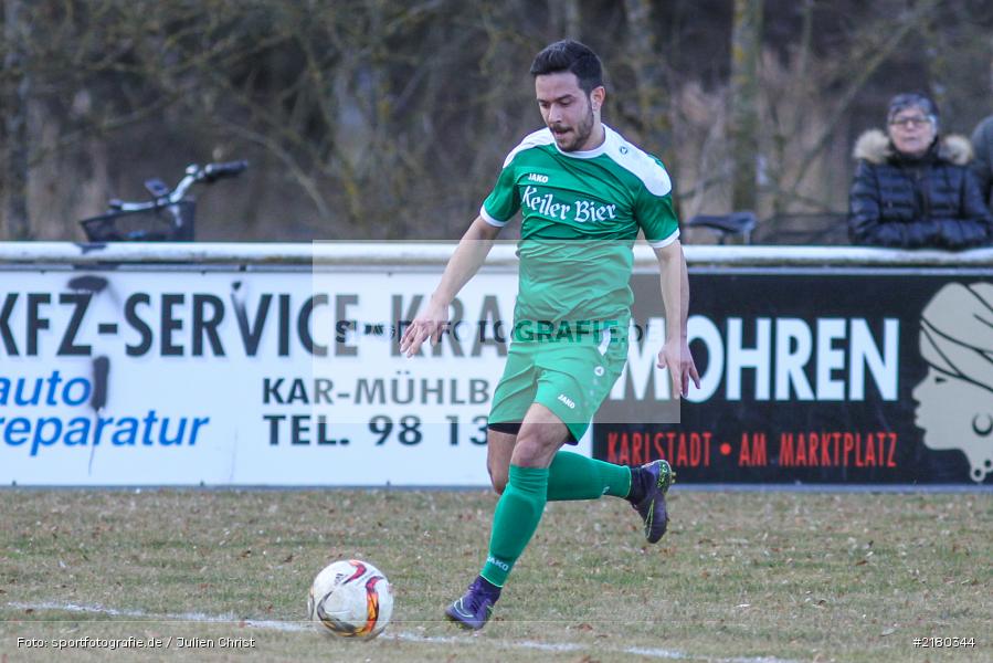 Abdurrahman Marangoz, SG Buchbrunn-Mainstockheim, FV Karlstadt, Bezirksliga Unterfranken, 05.03.2017 - Bild-ID: 2180344