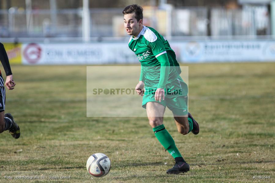 Michael Winkler, SG Buchbrunn-Mainstockheim, FV Karlstadt, Bezirksliga Unterfranken, 05.03.2017 - Bild-ID: 2180348