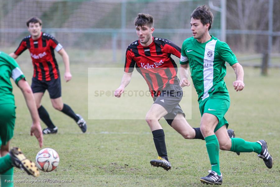 Peter Puchta, Sebastian Schmid, SV Veitshöchheim II, FV Karlstadt II, A-Klasse Würzburg, 05.03.2017 - Bild-ID: 2180369