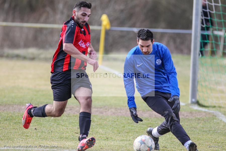 Sven Steinhardt, Murat Cebi, SV Veitshöchheim II, FV Karlstadt II, A-Klasse Würzburg, 05.03.2017 - Bild-ID: 2180372