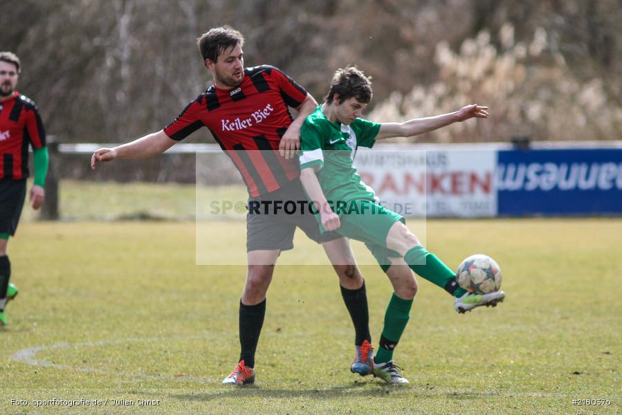 Sebastian Reiss, SV Veitshöchheim II, FV Karlstadt II, A-Klasse Würzburg, 05.03.2017 - Bild-ID: 2180376