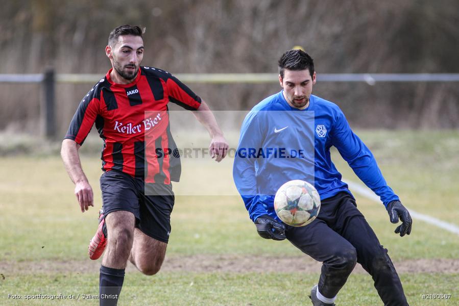 Sven Steinhardt, Murat Cebi, SV Veitshöchheim II, FV Karlstadt II, A-Klasse Würzburg, 05.03.2017 - Bild-ID: 2180387 Sven Steinhardt, Murat Cebi, SV Veitshöchheim II, FV Karlstadt II, A-Klasse Würzburg, 05.03.2017 - Bild-ID: 2180387