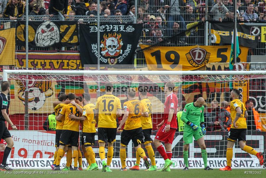 Aias Aosman, 11.03.2017, Dallenberg, flyeralarm Arena, Fussball, 2. Bundesliga, SG Dynamo Dresden, FC Würzburger Kickers - Bild-ID: 2182062