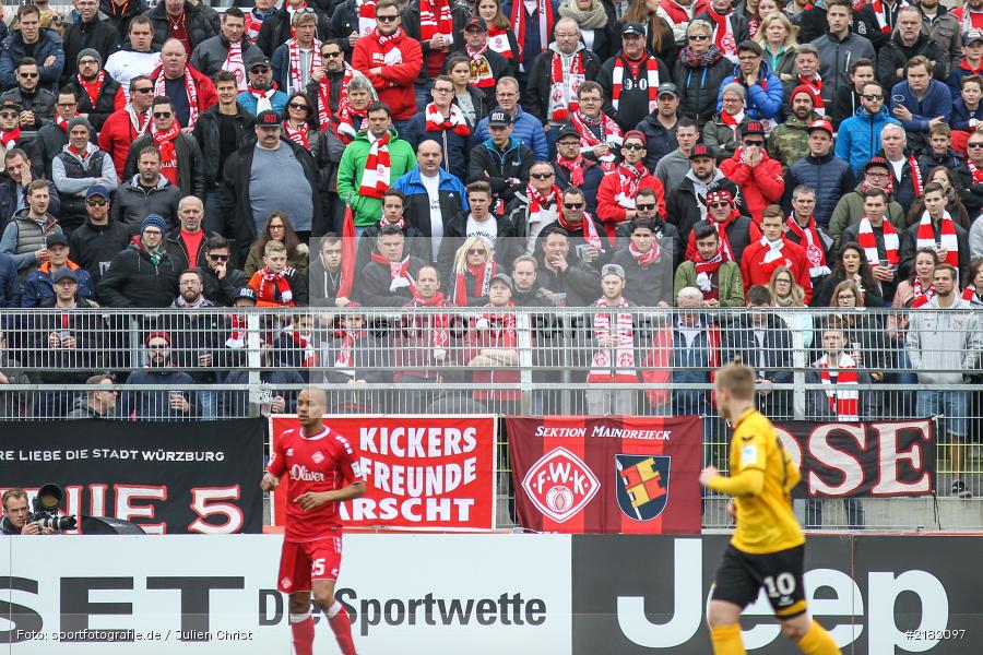 Kickers Freunde Karscht, 11.03.2017, Dallenberg, flyeralarm Arena, Fussball, 2. Bundesliga, SG Dynamo Dresden, FC Würzburger Kickers - Bild-ID: 2182097